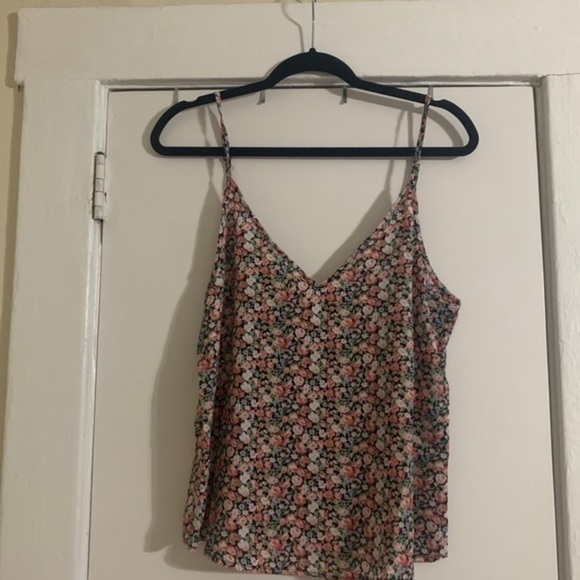 Floral Spaghetti Strap Adjustable Cami Small - Picture 9 of 10